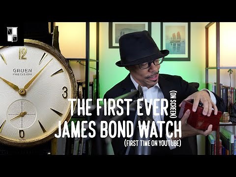 Gruen Precision Cal 510 17J Starburst, James Bond 007’s First Movie Watch