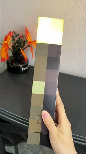 Minecraft torch - perfect stocking filler