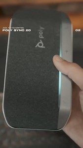 Add style and substance to your workspace with the #PolySync20 smart #Bluetooth #speakerphone. * Call 17727177 for information. #PolyCompany #intercol #Bahrain | Intercol / S & I Division