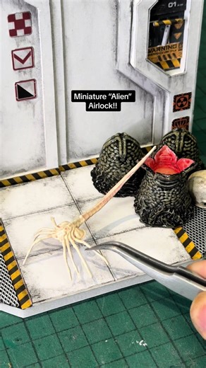 Discover the Terrifying Miniature Alien Airlock!