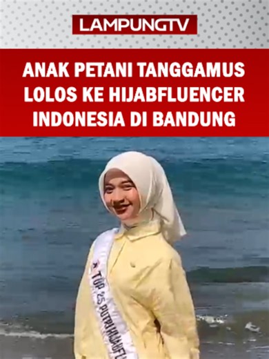 LIMAU (3/7/2026) – Seorang mahasiswi asal Dusun Pedamaran, Pekon Ampai, Kecamatan Limau, Kabupaten Tanggamus, menorehkan prestasi membanggakan dengan mewakili Lampung dalam ajang Putri Hijabfluencer Indonesia di Bandung, Jawa Barat. Nur Apiah, mahasiswi Universitas Islam Negeri (UIN) Raden Intan Lampung, merupakan putri pasangan Efendi dan Patimah. Meski lahir dari keluarga petani, ia meraih predikat runner up 3 dan Putri Berbakat Putri Hijabfluencer Lampung 2026. Prestasi itu berkat kerja keras