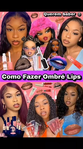 Tutorial Rápido de Ombré Lips: Aprenda a Técnica