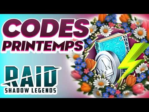 March Bonus for Everyone 💐 RAID Shadow Legends Promo Code 🔥 FR 2026