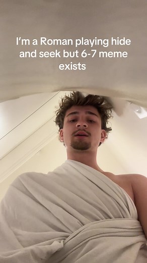 Playing Hide and Seek as a Roman Character