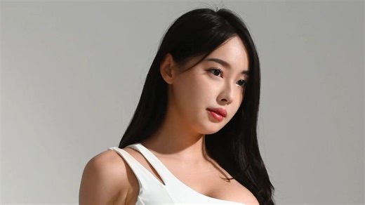 模特“Ella MAXQ MaxVisual拍摄现场