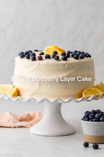 Lemon Blueberry Layer Cake Recipe: Taste of Summer