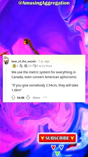 When sexting in a country that uses the metric system do you say “I want to feel every centimeter of