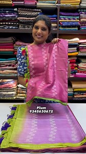 90K views · 472 reactions | ✨ Exclusive Plum kota staple silk saree...