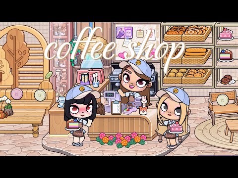 Aesthetic Coffee Shop Tutorial | Avatar World Pazu
