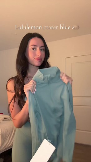 Lululemon Crater Blue Set for Stylish Workouts