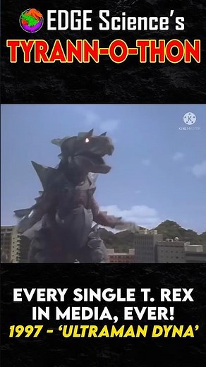 Every T.rex In Media, Ever! - 1997 - 'Ultraman Dyna - Monster Game' | Tyrann-O-Thon #shorts