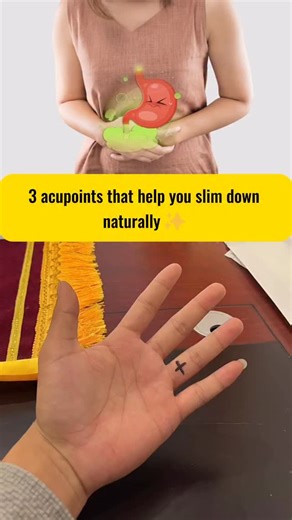 Taichi Guide Daily on Instagram: "Lose weight naturally — just massage these 3 powerful acupoints to improve digestion, detox your body, and boost metabolism 🌿 A few minutes a day for a lighter, healthier you 💫 #weightloss #acupressure #naturaldetox #healthtips #wellness"
