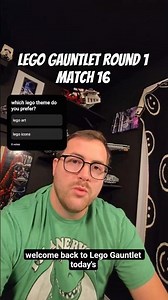 lego gauntlet round 1 match 16 lego art vs lego icons. #lego