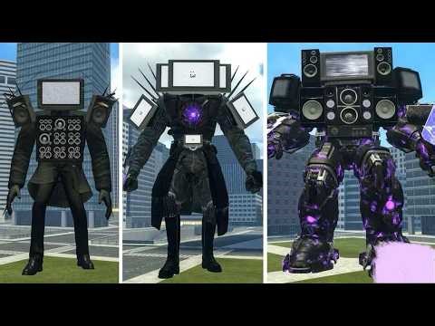 EVOLUTION OF NEW SUPER UPGRADED TITAN TV MAN! - Skibidi Toilet In Garry's Mod!