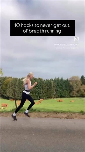 Ten hacks to never get out of breath running 🏃