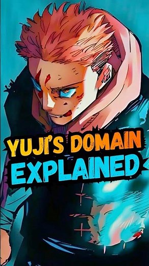 Yuji’s Domain Secret Finally Revealed #anime #jujutsukaisen #yujiitadori