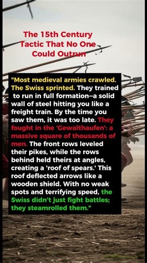 The 15th Century Tactic That No One Could Outrun
