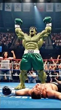 Hulk Cumple Su Promesa 💪 | Historia de Boxeo Motivadora | Hulk vs Gabbar 🥊🔥#hulkstory #shorts