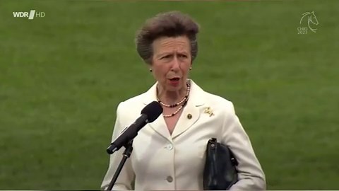 WATCH: Princess Anne describes 'tense' moment with Zara Tindall