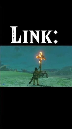 “Link will be our last line of defense” Famous last words 😭 #zelda #totk #nintendo #funny