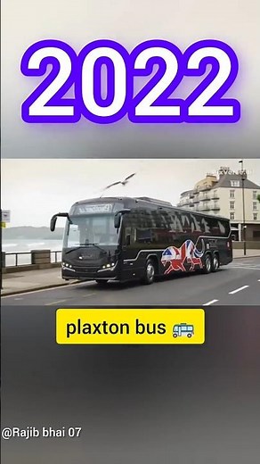 Plaxton Bus Evolution 2002–2026 | From Classic Coaches to Modern Marvels #shortvideo