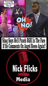 Shaq Says He'll Punch RGII In The Face If He Comments On Angel Reese Again! _______________________ The social media drama between former Washington Commanders quarterback Robert Griffin III and Chicago Sky star Angel Reese just got a lot more serious. This time, 7-foot-1, 325-pound Los Angeles Lakers legend Shaquille O'Neal is getting involved, and he had some serious words for Griffin III after his latest post on X. During an appearance on the "Off the Record" podcast, O'Neal warned Griffin II