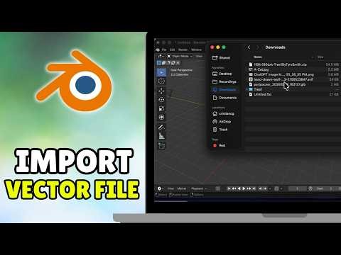 How To Import Vector File In Blender (2026) - Full Guide
