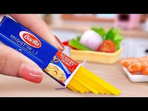 Delicious Mini Spicy Sausage Rolled Pasta Recipe Ideas 🍝 Delicious Mini ASMR Cooking Video
