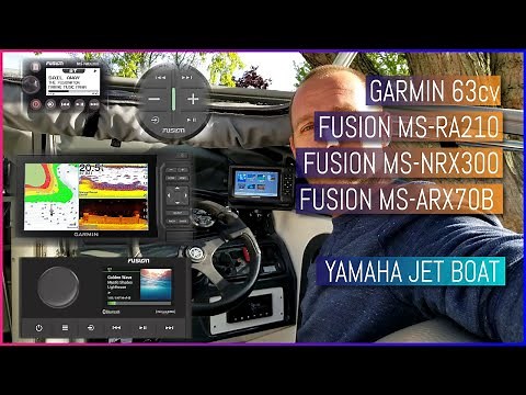 Fusion Stereo & Garmin Chartplotter Connected Together!