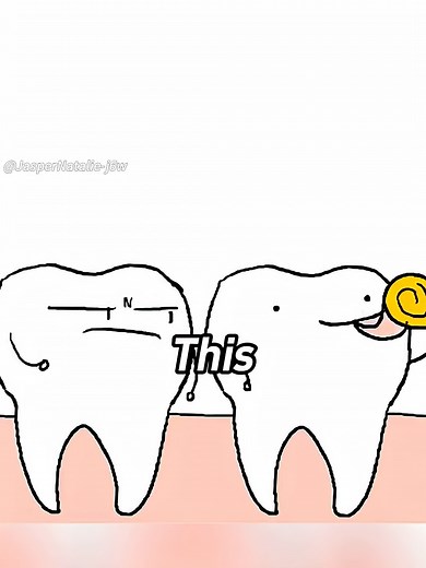 The tooth that dreamed of being golden ended up getting extracted.