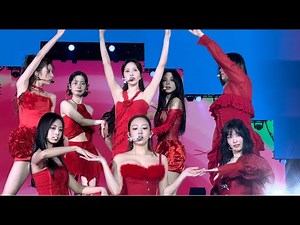 TWICE (트와이스) - MOONLIGHT SUNRISE + Brave (Mexico City Day 1) - Ready to Be World Tour [Fancam]
