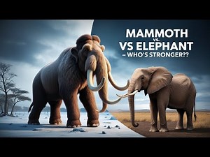 Woolly Mammoth vs Modern Elephant: Strength Comparison