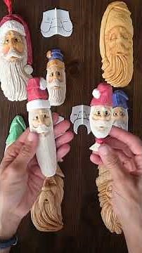 How to make Unique Wood Carved Faces (when using a stencil)