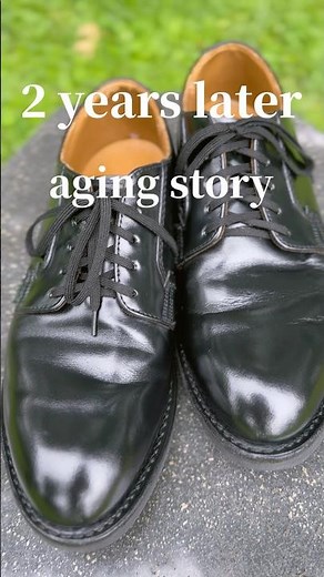 【レッドウィング】ポストマン101の2年経過エイジングを1分に凝縮しました！ #redwing #アメカジ #shorts