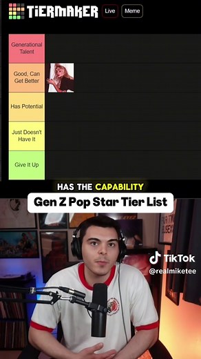 Gen Z Pop Star Tier List: Rank Gracie, Olivia, Billie & More