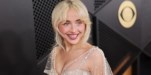 Sabrina Carpenter’s sheer white Grammys dress is even more intricate up close