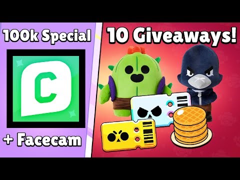10 GIVEAWAYS 🔴 PRIZES 🔴 WAFFLES 🔴 FACECAM 🔴 100k SPECIAL