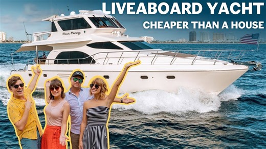 Living on a yacht (full tour and costs)