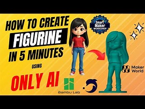 How to Make a 3D Figurine Using AI Only 🎮🤖 (Complete Guide)