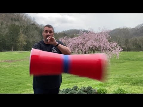 Simply Physics Toy-Cup Flyer 1 minute build