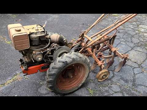 Simplicity 1949 Model M 2 wheel walking tractor , walk behind tractor.