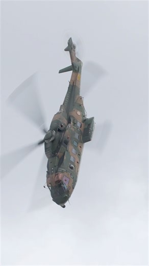 2.3M views · 42K reactions | Do not adjust your sets. This isn't an error. Absolutely fantastic camo on this Esquadra 751 AW101 Merlin of the Portuguese Air Force at RIAT 2025 #AW101 #aw101merlin #merlin #Helo #RIAT2025 #esquadra751 | Turn 'n' Burn | Facebook