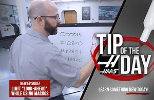 3.2K views · 119 reactions | If you've had questions about how to limit "look-ahead" while using Macros on your #Haas machine, Mark has some tips that could end your frustration! #CNC #TipOfTheDay | Haas Automation, Inc. | Facebook