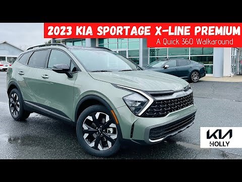 2023 Kia Sportage X-LINE Premium AWD - Welcome to the Jungle (green)!