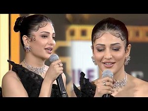 Shruti Haasan's Emotional Speech After Winning Best Youth Icon Award at SIIMA