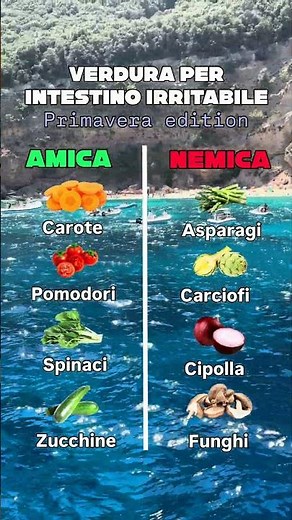 Verdura di primavera e colon irritabile: cosa mangiare e cosa evitare in questa stagione 🥕