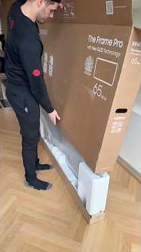 Installing the NEW Samsung Frame Pro 65” TV + Sonos Beam | Clean Wall Mount & Cable Hide Setup