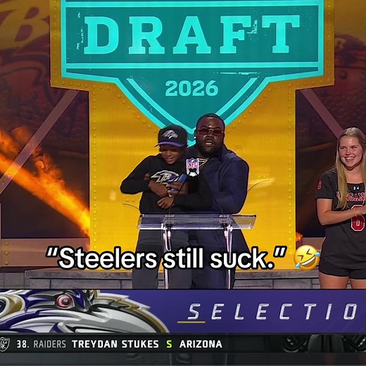 Former Raven Mark Ingram II had a message for Steeler Nation 😂 #pittsburgh #nfl #nfldraft #football