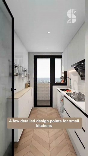 Kishan Yadav | Spacelift Interiors on Instagram: "Small Kitchen Design"