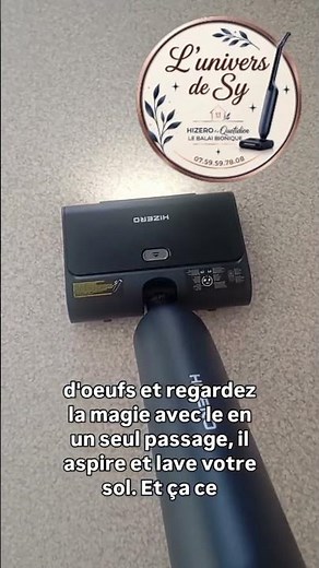 🚨 Crash Test #1 : Le Hizero remplace aspirateur, balai et serpillière ! 🤯